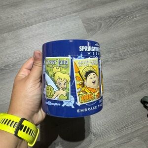 2024 runDisney Springtime Surprise Weekend Stitch Tink  Challenge Coffee Cup